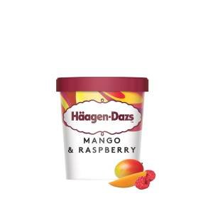 460ml Haagen Dazs Mango and Raspberry ice cream