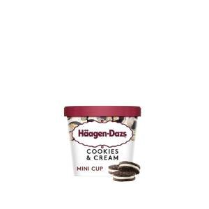 95ml Haagen Dazs cookie and cream and ice cream