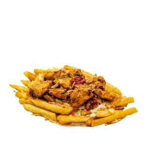 cheesy peri chicken fries